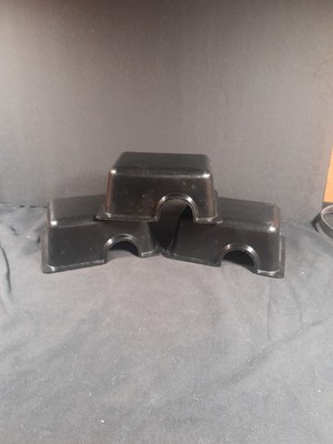 Reptile Hide Box Three Small Boxes 4 x5.5 x2.25 Inches Shelter Shed Cave