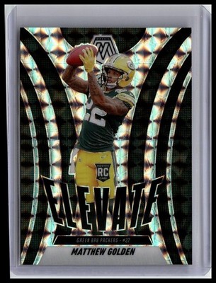 2025 Panini Mosaic #3 Matthew Golden Elevate Mosaic