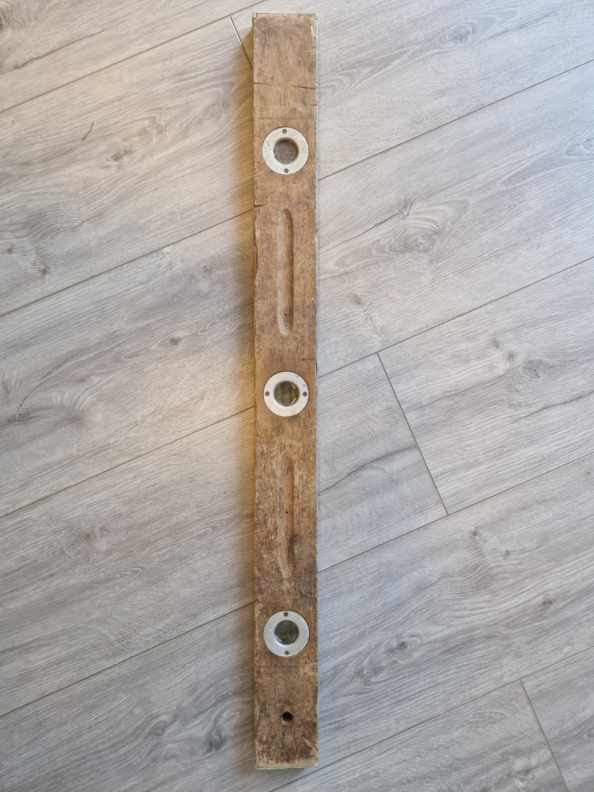 Vintage John Rabone & Sons Wooden Spirit Level No. 80