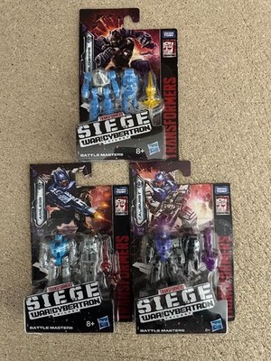 3 x Hasbro War For Cybertron Transformers Figuren: 1xWFC-S3+1xWFC-S30+1xWFC-S17