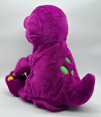 Vintage 1997 ActiMates Barney Plush Microsoft Talking Singing