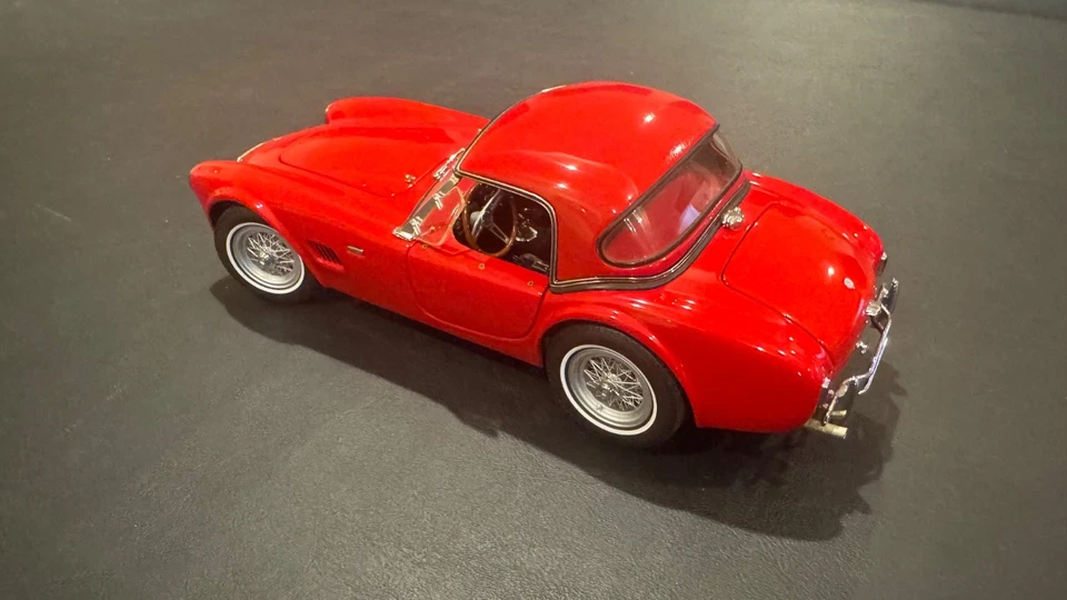 Retired 1/18 Exoto Racing Legends 1963 289 Cobra Red w Red Top Die-Cast Model - Image 2 of 4