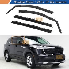 For 2021-2025 Kia Sorento In-channel Rain Guards Window Visors Vent Shade