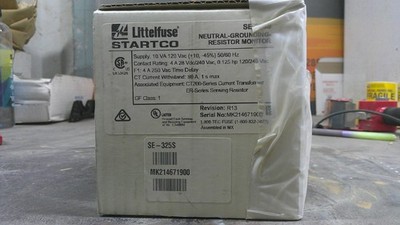 Littelfuse Startco SE-325S Neutral-Grounding-Resistance Monitor