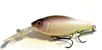 Megabass Deep-X 100 Wobbler, Crankbait, Kunstköder, 6 cm, Floating