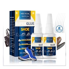 Shoe Glue,100g Super Glue for Shoe Heavy Duty, Clear Shoe Glue Sole Repair Kit,