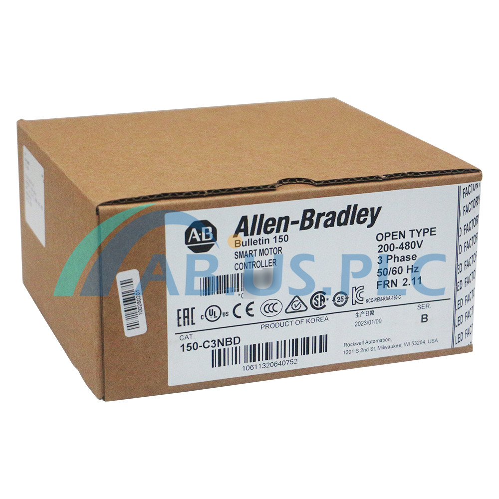 New Allen-Bradley 150-C3NBD SMC-3 3A Smart Motor Controller 100-240VAC