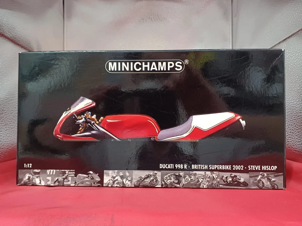 Minichamps 122 021202 Ducati 998 British ike 2002 Steve - Image 2 of 4