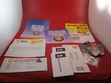 Large Lot of Nintendo Super Power Club Items Cards Poster Letter Membership