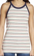 LG - Eddie Bauer Favorite Halter Tank Top Shirt Tags $30 Women's Sleeveless NEW