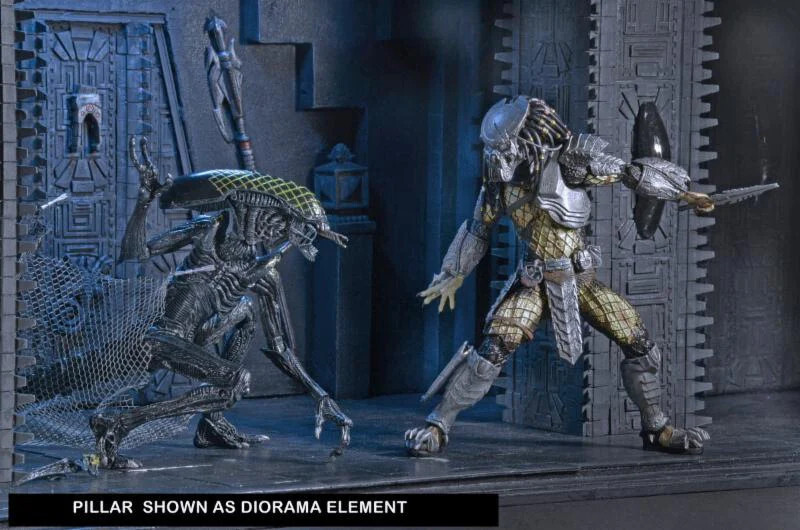 NECA ALIEN VS. PREDATOR AVP TEMPLE PILLAR 14