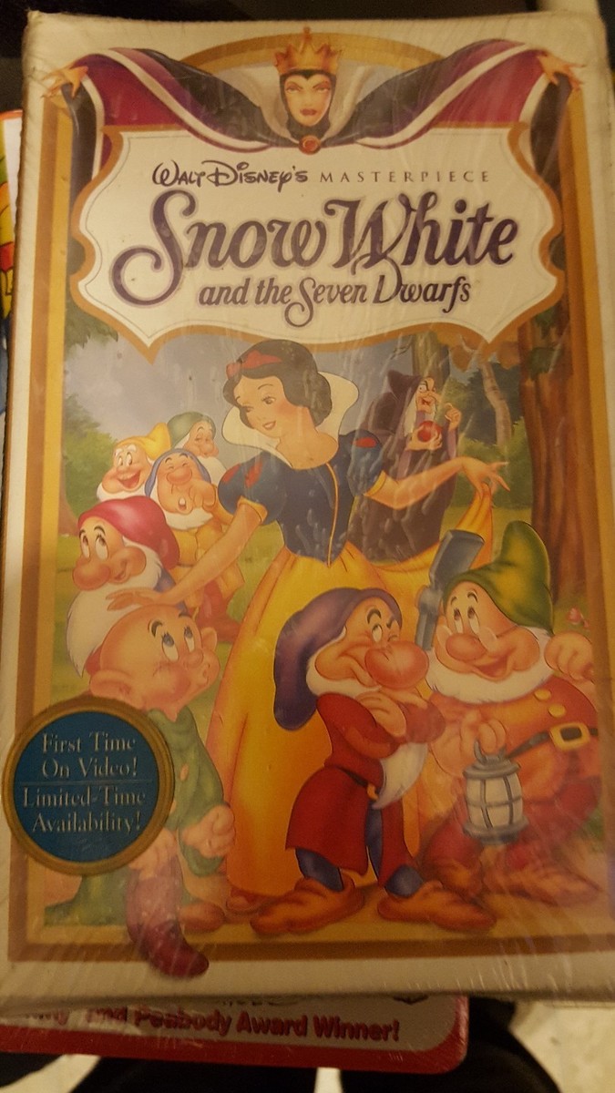 Snow White and the Seven Dwarfs SEALED never opened Masterpiece