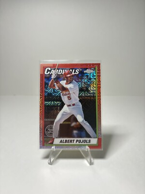 2025 Topps Series 1 - 1990 Topps Chrome Silver Pack Albert Pujols #T90C-99