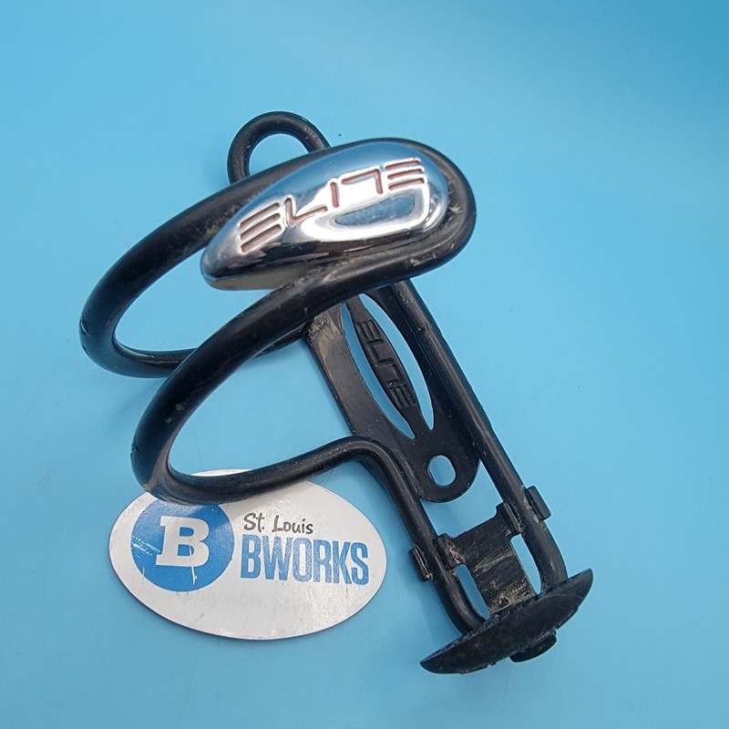Elite Tubular Alloy Side Load Water Bottle Cage Vintage Cycling  l2