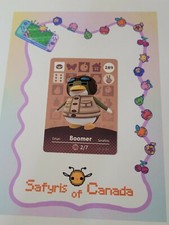 Boomer #289 Animal Crossing Amiibo Card Au...