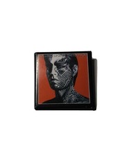 Pinback Button David Bowie 2003 Rolling Stone Tattoo You Rock Memorabilia RARE