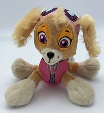 Paw Patrol Skye 2021 Embroidered Eyes  Mouth Plush Stuffed Animal EUC