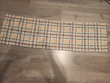 Caravan/Camper Curtains - 2 Pieces - Size 135cm x 38cm - Plaid Pattern