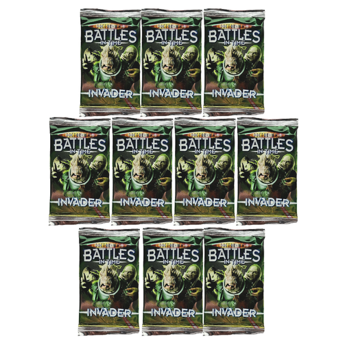 Doctor Who Card Packs Box Dr Trading Battles in Time Invader Cards Pack Gift BBC - Picture 11 of 13