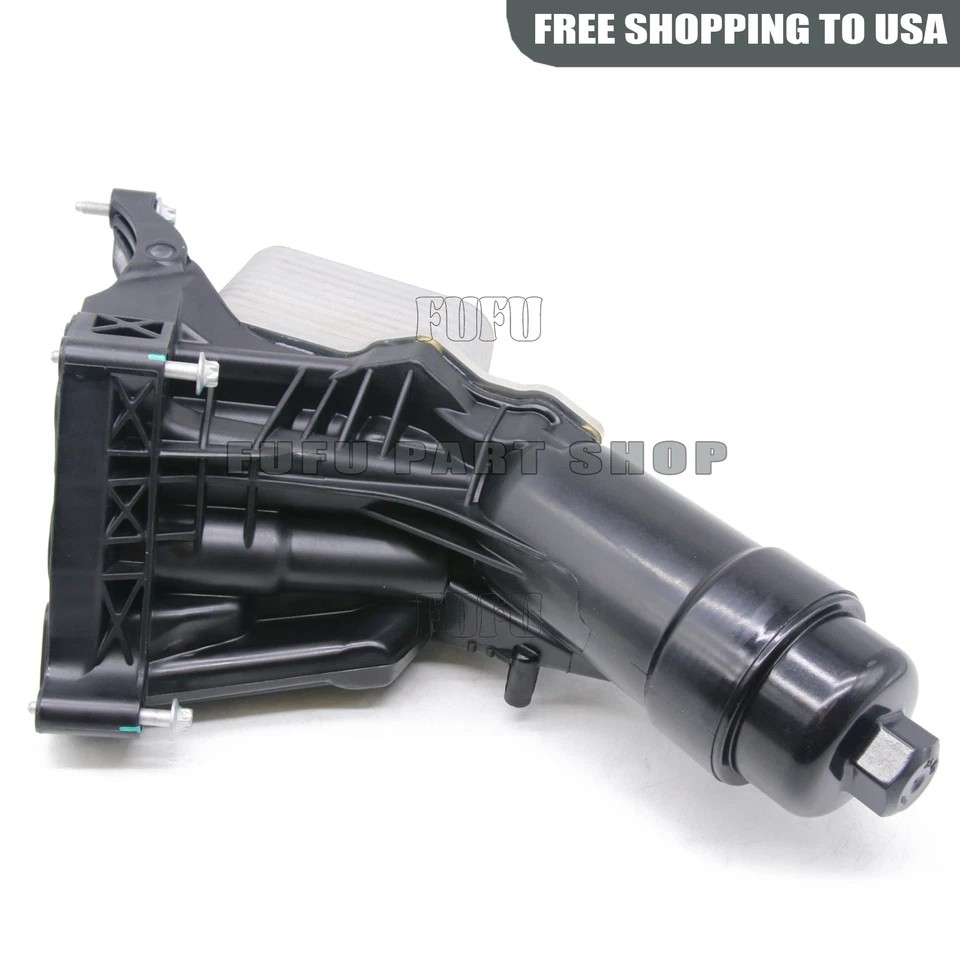 OEM Engine Oil Cooler Filter Housing For 17-21 BMW 230 320 330 430 530 740 X3 X4 - Image 3 of 4