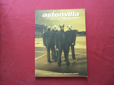 Astonvilla - Morceaux choisis .Songbook Notenbuch .Piano Vocal Guitar PVG
