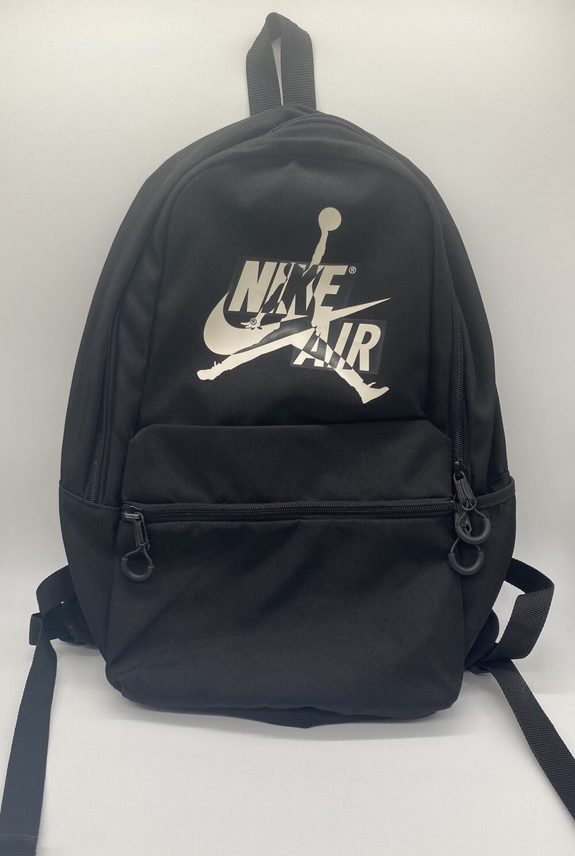 Nike Air Jordan Jumpman Classics Backpack Black/White New Without