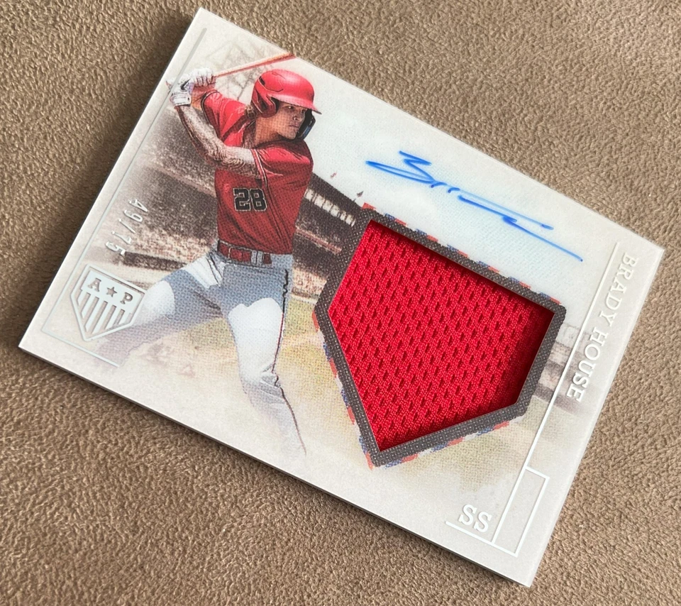 2023 Chronicles America's Pastime Autograph Jersey #PMSBH Brady House Rookie /75 - Image 2 of 3