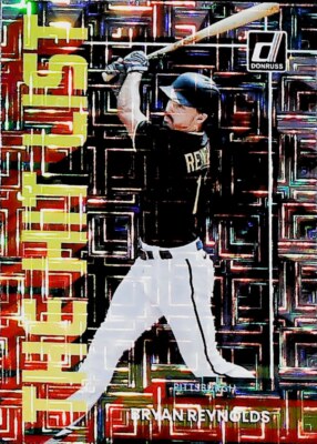 2022 Donruss #THL-4 Bryan Reynolds The Hit List Vector Pirates FREE SHIP