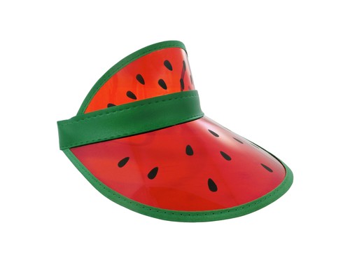 Womens Watermelon Hat Beach Sun Visor 