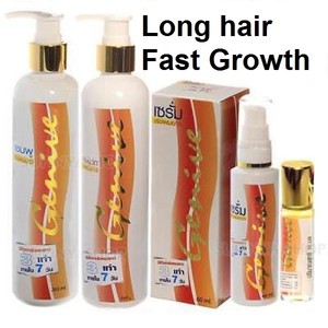 Genive Long Hair Fast Grow 3x Faster Shampoo Conditioner Eyebro