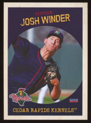 2019 Choice Cedar Rapids Kernels JOSH WINDER RC TWINS RICHMOND VA