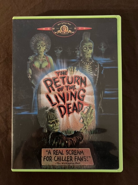 RETURN OF THE LIVING DEAD 1985/200 DVD PUNK ROCK ZOMBIE