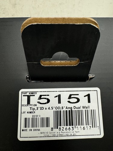 *DEVUELTO* MBRP (T5151) Punta Universal 4.5 pulgadas D.O. Doble pared en ángulo. - Imagen 3 de 3