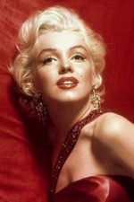 Marilyn Monroe - Red Dress with Strap - 4 x 6 Photo Print