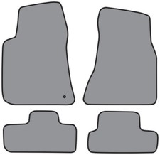 Mats Compatible W 2008-2010 Dodge Challenger Floor Mat 4pc - Pick Color