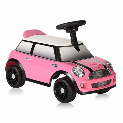 kids pink mini cooper