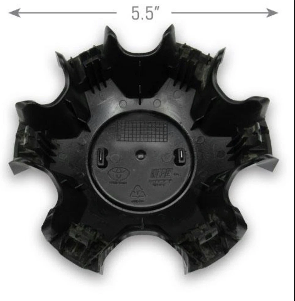 Toyota Tacoma TRD 2016-2021 todo terreno # 75189 tapa central de rueda de aluminio de 16" PIKO Foto 2 de 3