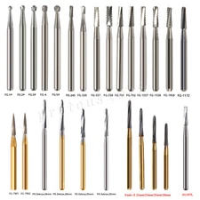 Sale FG Burs High Speed Handpiece Round Tungsten Carbide Tungsten Steel New