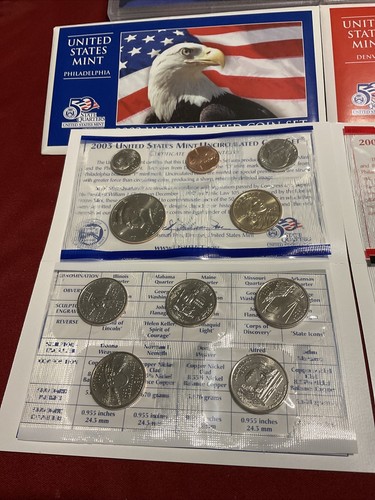 2003 US Mint Uncirculated Set (P&D) With Clad Proof Set In OGP With COA's - Picture 4 of 5