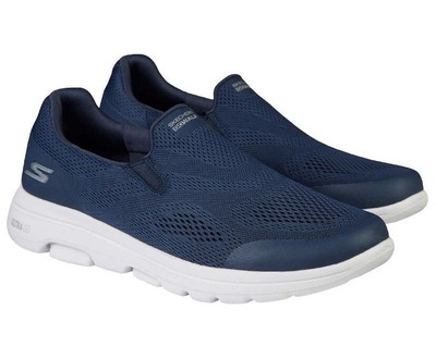 navy blue go walk skechers