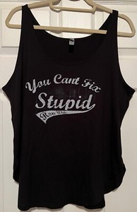 Ron White - You Can't Fix Stupid RARE ladies XXL concert tank top - NEVER WORN