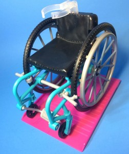 barbie doll wheelchair