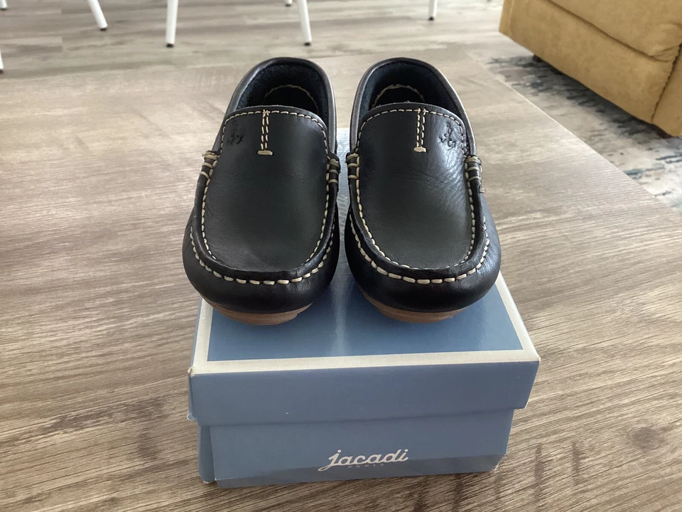 Zapatos Mocasín Jacadi Paris Niño Pequeño Soprano Marino Talla 8.5 (Euro Talla 25) Foto 2 de 4