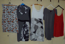 Kleider Paket, 5 Teile, für jeden Anlass was dabei,Marken und Farbmix, Gr. 38/40