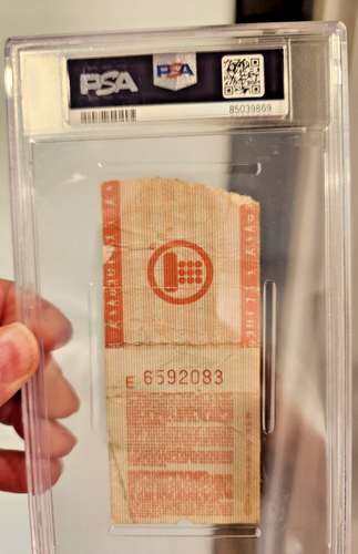 1979 THE WHO "CINCINNATI DESASTER" KONZERT TICKET STUB 3.12.79 - PSA AUTHENTIC - Bild 4 von 6