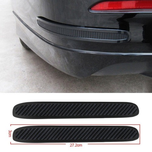 Protezione Carbonio Anteriore/Angolo Posteriore Auto Paraurti Striscia - Foto 2 di 12