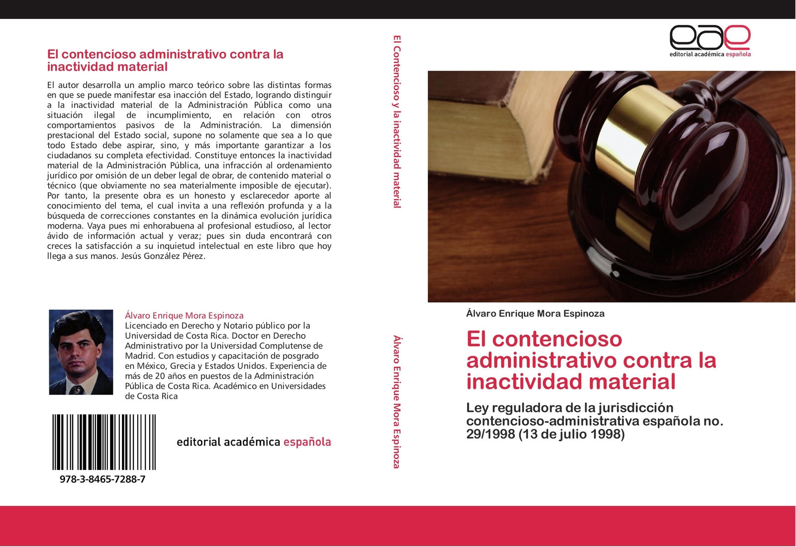 Thumbnail - Álvaro Enrique Mora Espinoza | El Contencioso Administrativo Contra