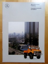 Broschüre, Prospekt, Mercedes UNIMOG U 1200, 24 Seiten, 1992, TOP ZUSTAND