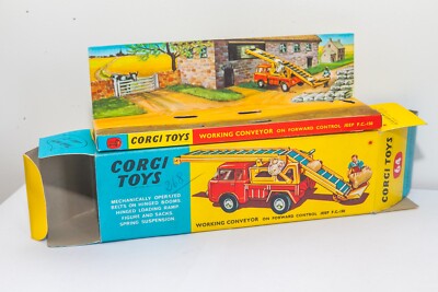 Boîte Vide Corgi Toys – Jeep FC 150, Série Working Conveyor, 1/43
