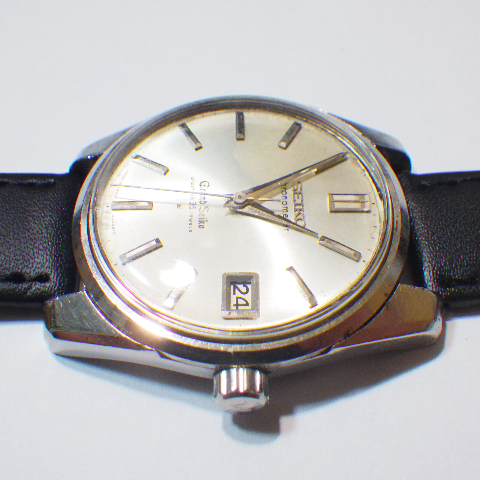 Grand Seiko 43999 Diashock 35 Jewels Vintage Chronometer Hand 